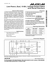 DataSheet MAX5158 pdf
